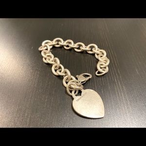 Tiffany’s heart bracelet